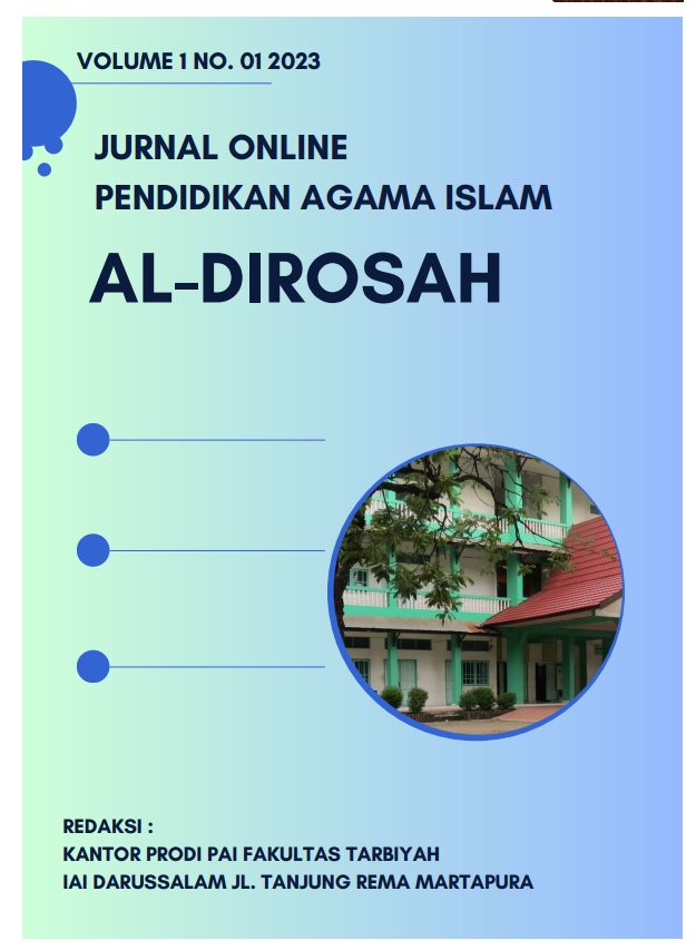 					View Vol. 3 No. 02 (2026): AL-DIROSAH JURNAL PENDIDIKAN AGAMA ISLAM
				